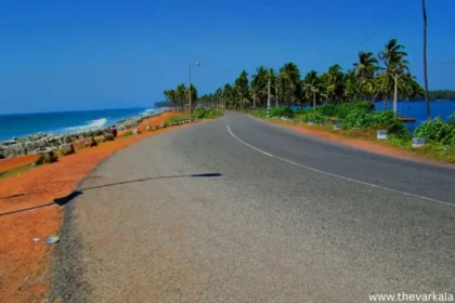 Kochi to Varkala Distance