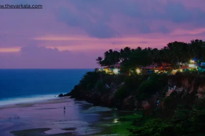 Night Varkala Cliff