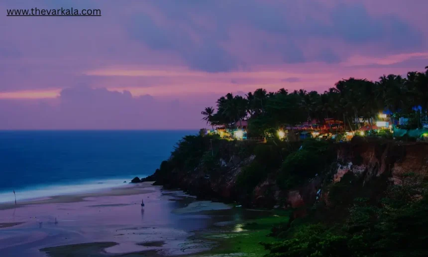 Night Varkala Cliff