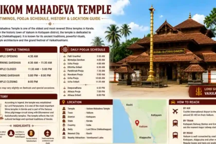 Vaikom Mahadeva Temple Timings